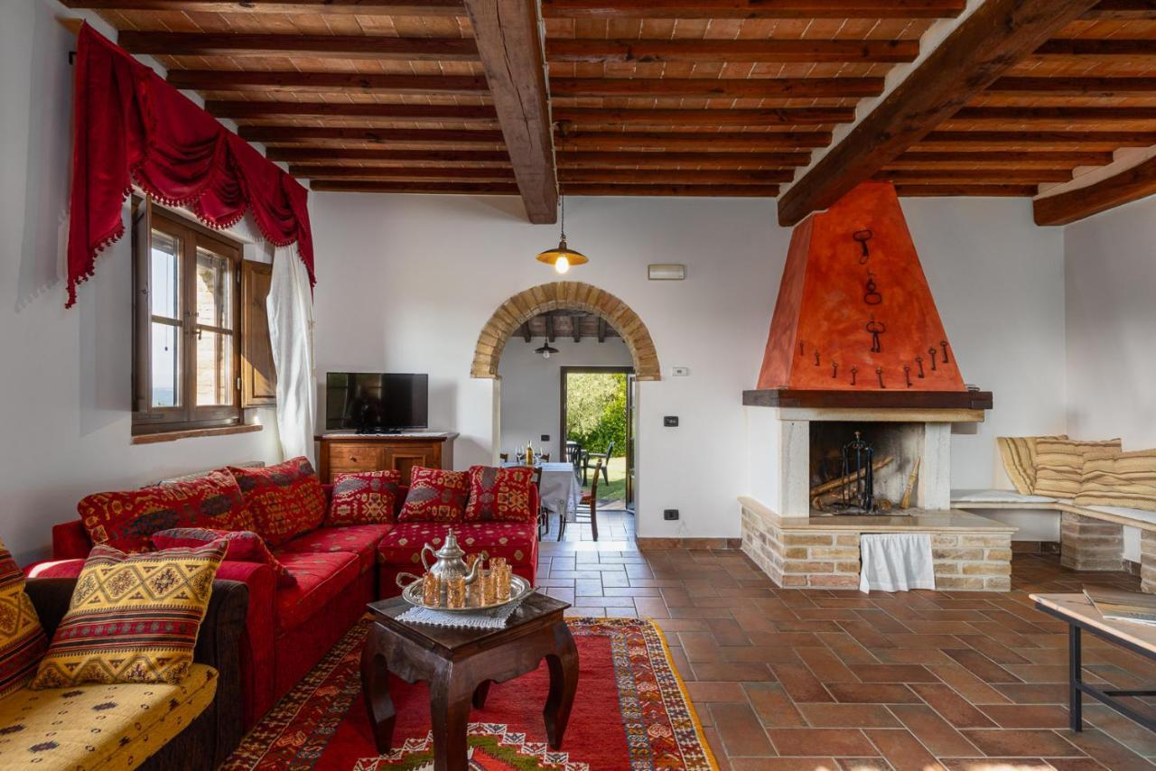 Agriturismo Podere Sertofano Barberino di Val dʼElsa Dış mekan fotoğraf